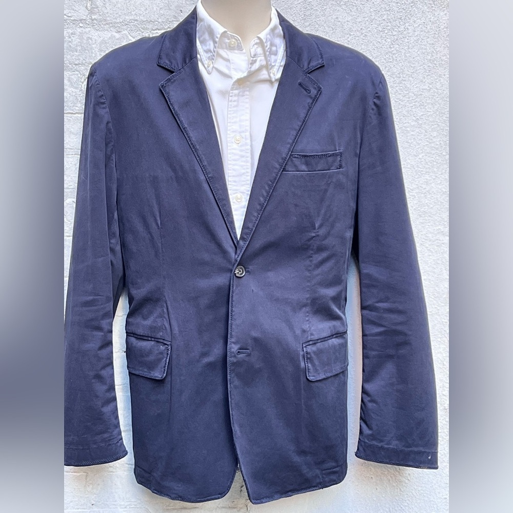 MICHAEL KORS Deconstructed Cotton Blazer